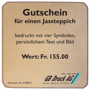 Gutschein Jassteppich 3