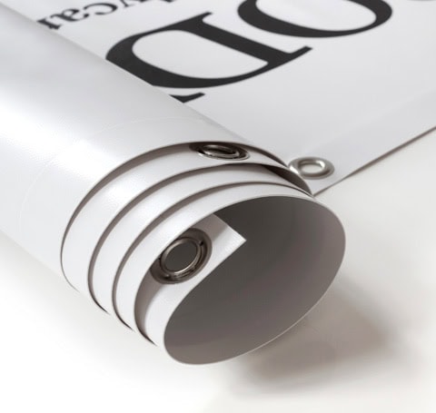 Banner, Blachen und Mesch