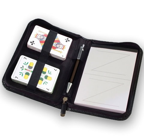 Echt Leder Jassgarnitur