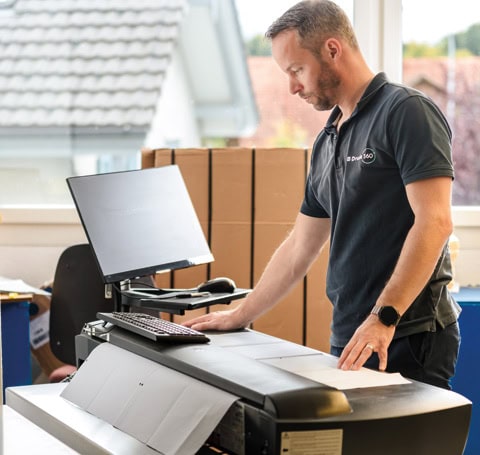 Grossformat Pläne digitalisieren