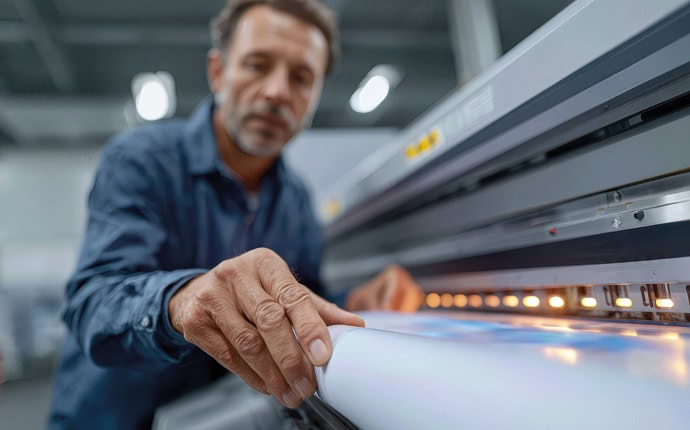 Druck Produktion Digital- oder Offsetdruck GB-Druck