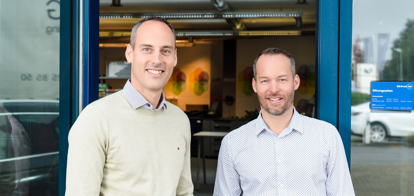 Marius Gretener und Christian Gretenerk GB-Druck