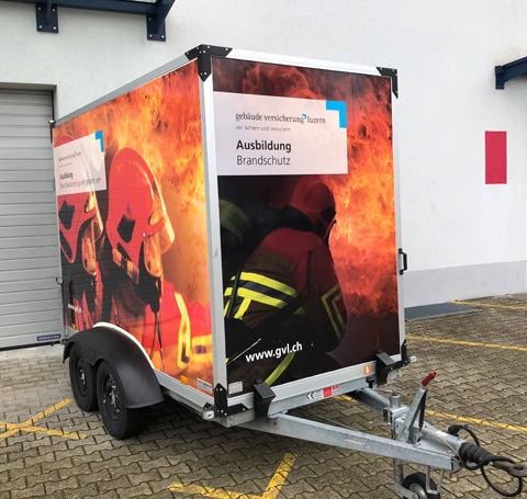 Anhängerbeschriftungen