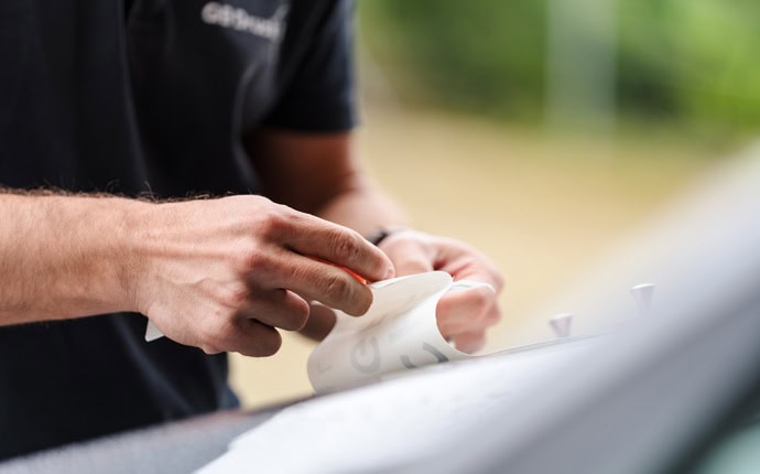 Autobeschriftung Folierung