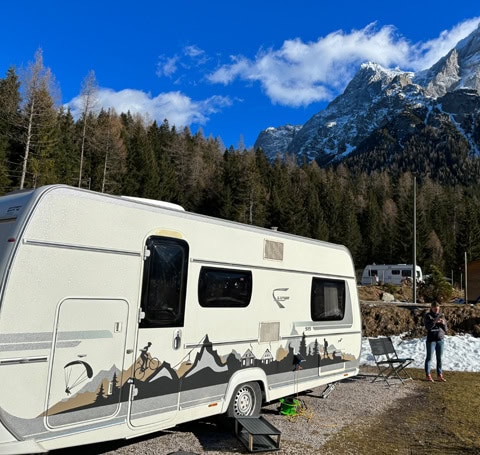 Wohnwagenbeschriftung